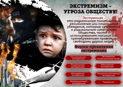 Профилактика терроризма и экстремизма в молодёжной среде